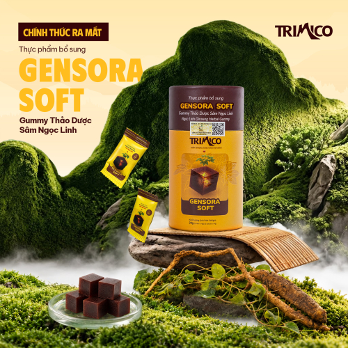 TRIMICO chính thức ra mắt Gensora Soft – Gummy thảo dược Sâm Ngọc Linh